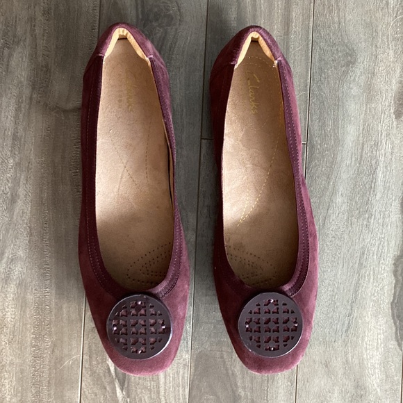 Clarks ballerina flats size 8 - Picture 3 of 10